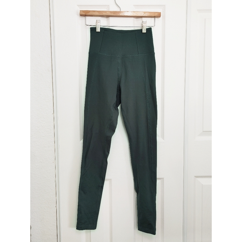 girlfriend collective compressive high rise full length leggings moss
